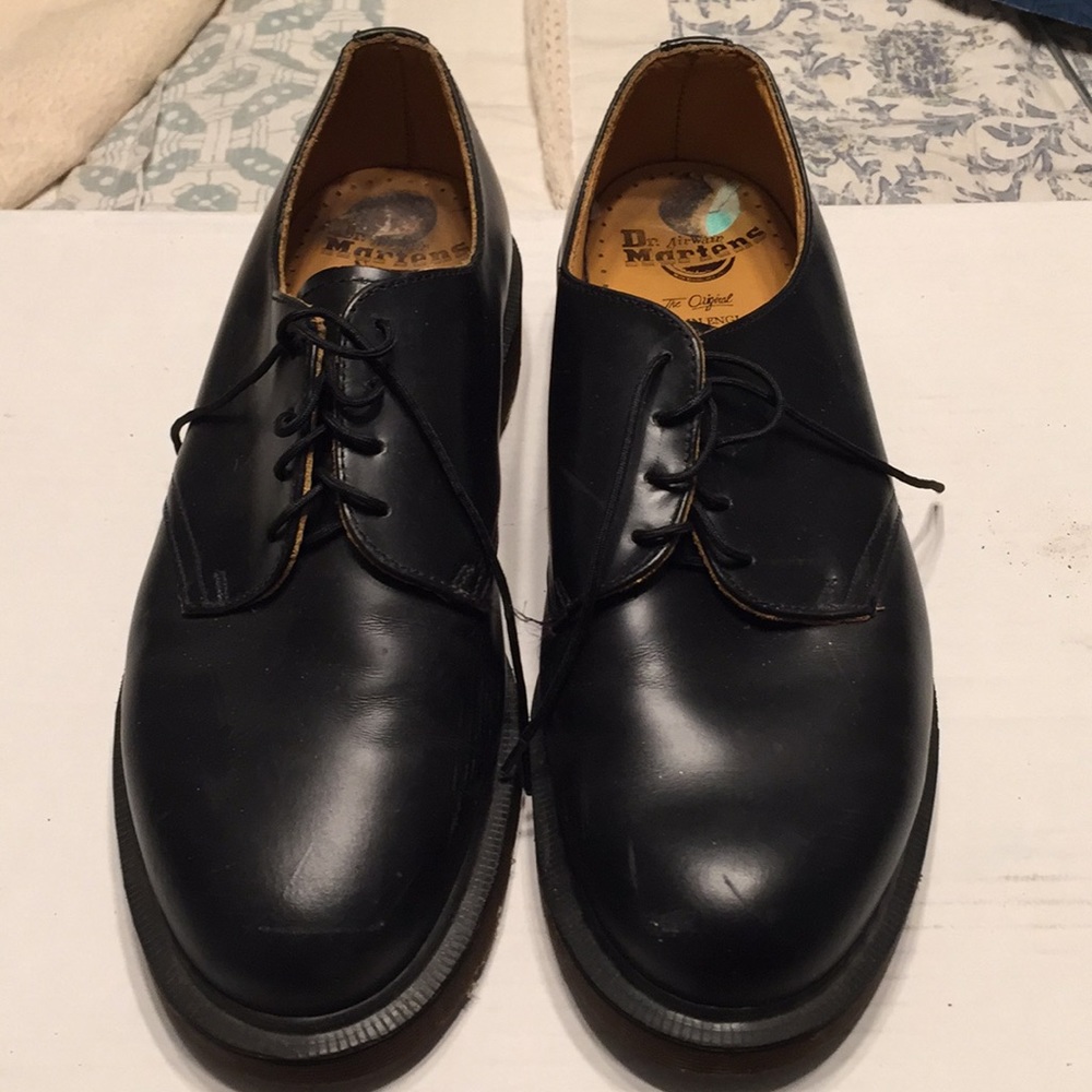 Dr. Martens leather oxfords/Made in England